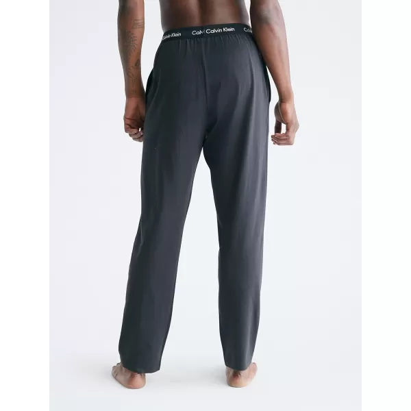 Calvin Klein mens Cotton Stretch Lounge Sleep PantBlack