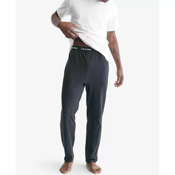 Calvin Klein mens Cotton Stretch Lounge Sleep PantBlack