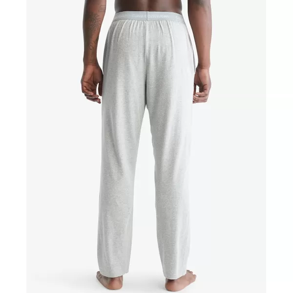 Calvin Klein mens Cotton Stretch Lounge Sleep PantGrey Heather