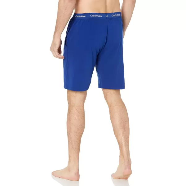 Calvin Klein mens Cotton Stretch Lounge Sleep ShortMidnight Blue