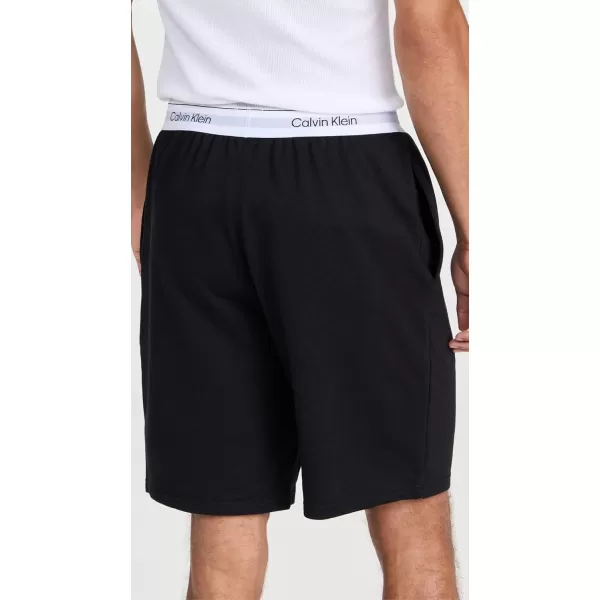 Calvin Klein mens Modern Cotton Lounge Sleep ShortsBlack