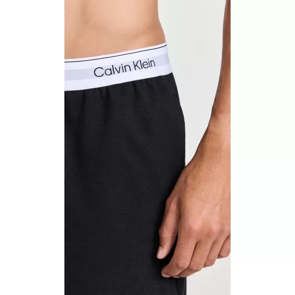 Calvin Klein mens Modern Cotton Lounge Sleep ShortsBlack