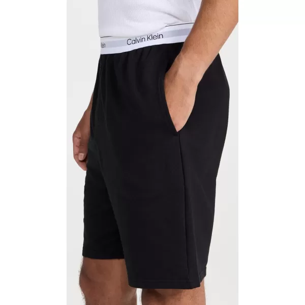 Calvin Klein mens Modern Cotton Lounge Sleep ShortsBlack