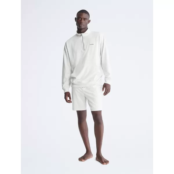 Calvin Klein mens Modern Cotton Lounge Sleep ShortsSnow Heather