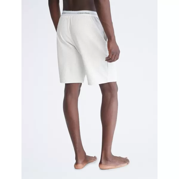 Calvin Klein mens Modern Cotton Lounge Sleep ShortsSnow Heather