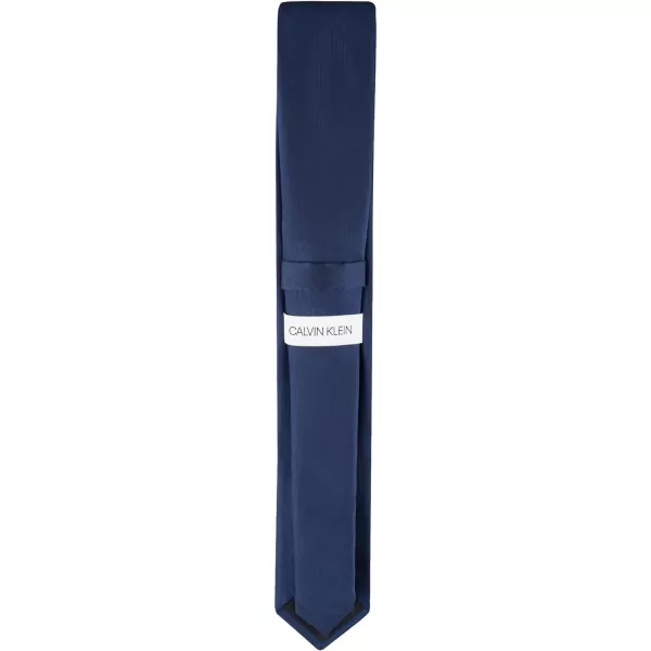 Calvin Klein mens Navy TiesNavy Unison