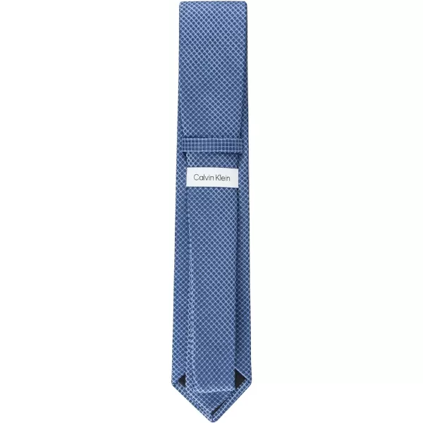 Calvin Klein mens Steel Micro Solid a TieBlue