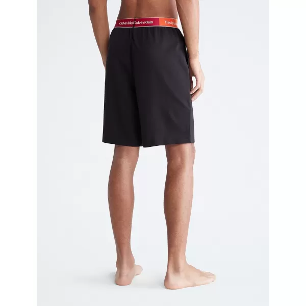 Calvin Klein mens This is Love Pride Sleep ShortBlack