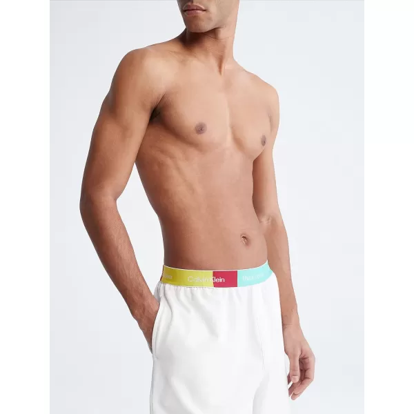 Calvin Klein mens This is Love Pride Sleep ShortWhite