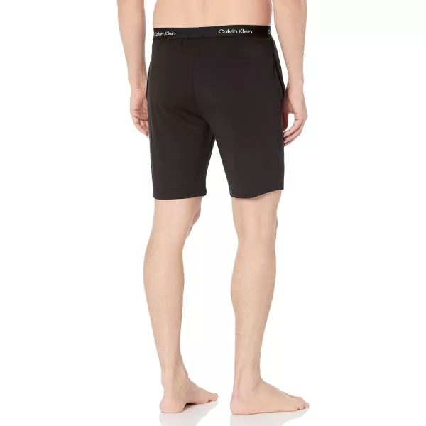 Calvin Klein mens Ultra Soft Modern Modal Lounge Sleep ShortBlack