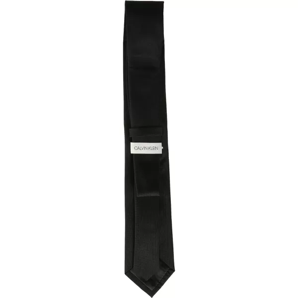 Calvin Klein mens X Liquid Luxe Solid TieBlack