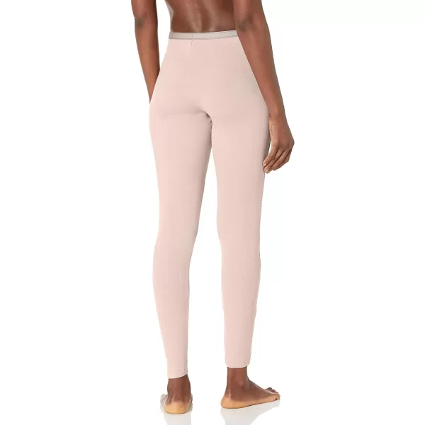 Calvin Klein womens Pure Ribbed Lounge LeggingBarely Pink