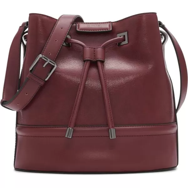 Calvin Klein Ash Bucket CrossbodyDeep Rouge