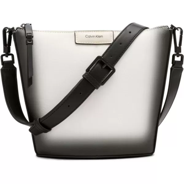 Calvin Klein Ash NorthSouth CrossbodyCherub WhiteBlack