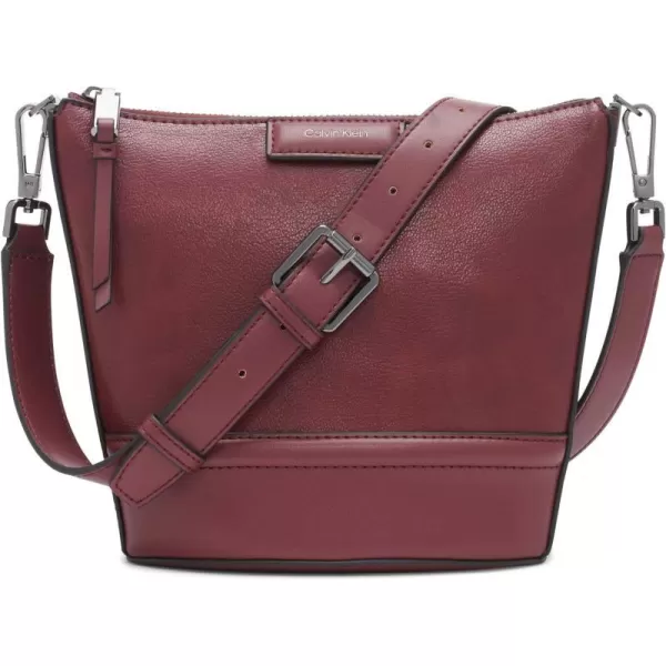 Calvin Klein Ash NorthSouth CrossbodyDeep Rouge