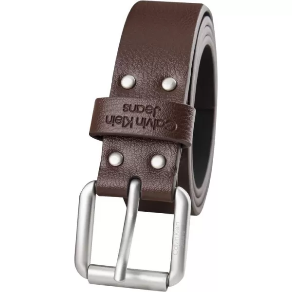 Calvin Klein Boys Casual Leather BeltBrown