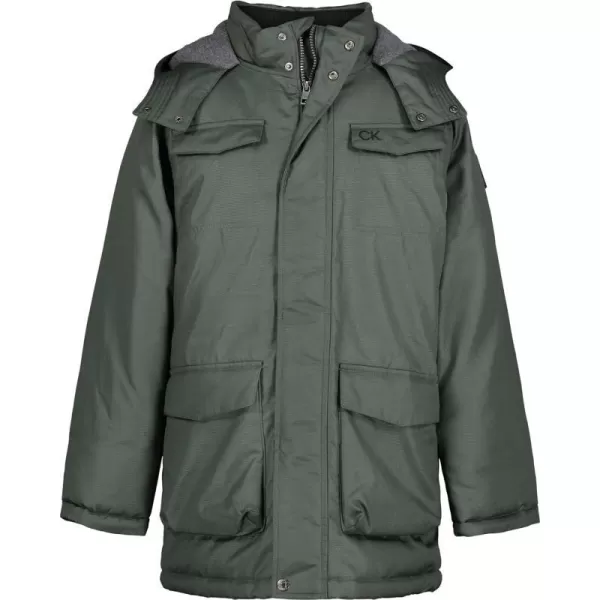 Calvin Klein Boys Resonsance Military JacketDeep Forest