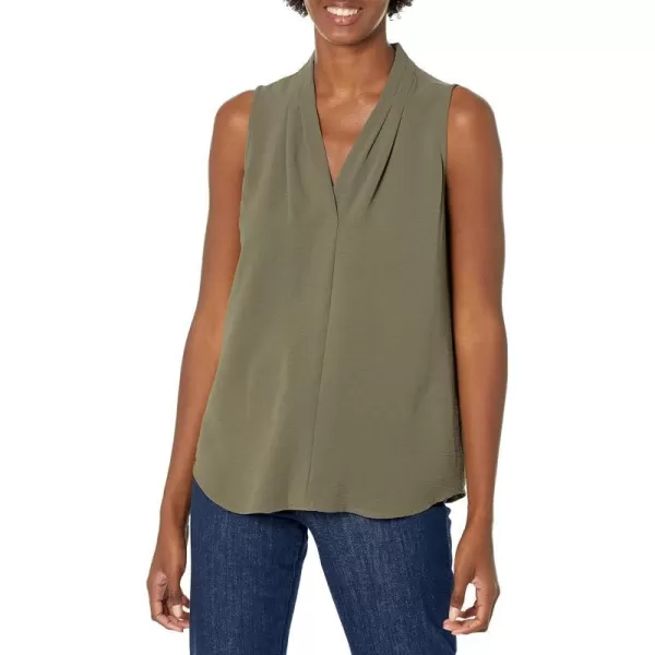 Calvin Klein Ck Womens Blouse V NeckCaper