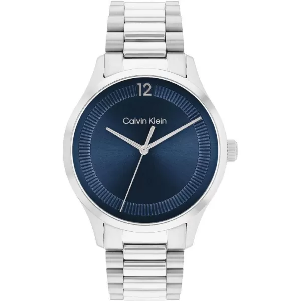 Calvin Klein Contemporary Unisex Designer WatchBlue Sunray