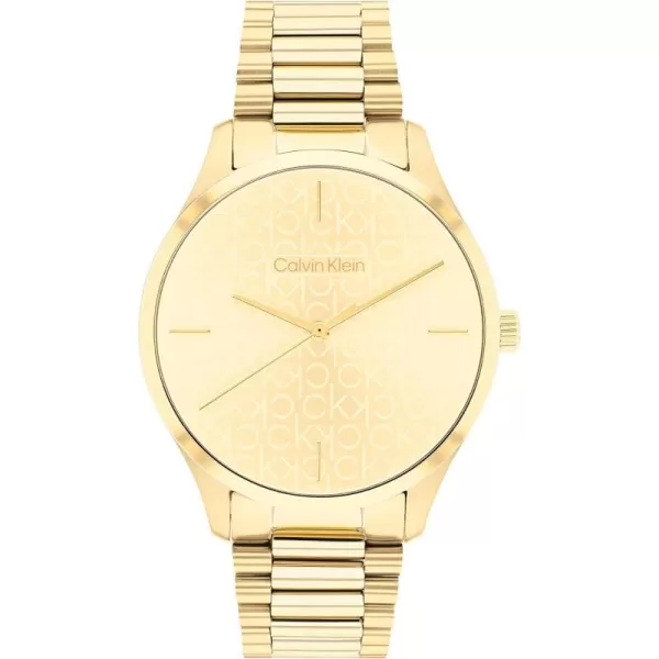 Calvin Klein Contemporary Unisex Designer WatchGold Plated