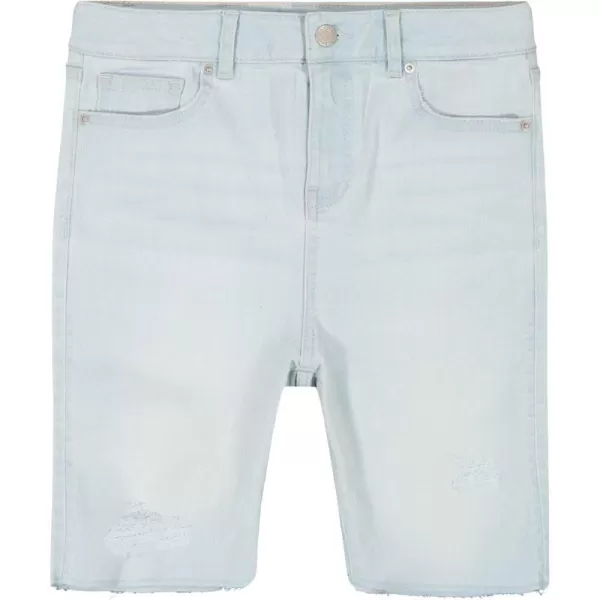 Calvin Klein Girls Jean Shorts Stretch Denim Boyfriend Fit Mid to High RiseStratusHigh Rise