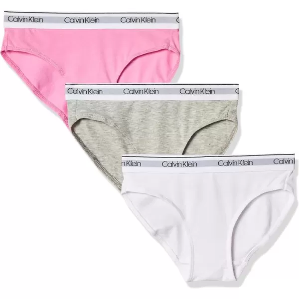 3 Pack - Sachet Pink, Classic White, Heather Grey