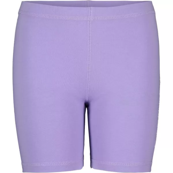 Calvin Klein Girls Performance Bike Shorts Soft amp Stretchy with Flat Waistband amp Snug FitViolet Linear