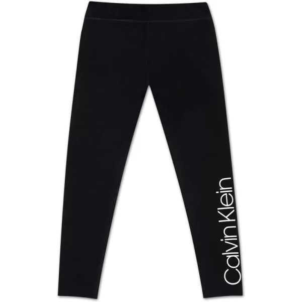 Calvin Klein Girls Performance Stretch Legacy LeggingBlack Ck