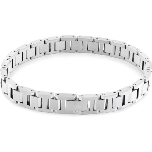 Calvin Klein Jewelry Mens Link Bracelet Color Silver Model 35000284Calvin Klein Jewelry Mens Link Bracelet Color Silver Model 35000284