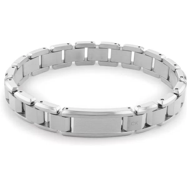 Calvin Klein Jewelry Mens Link BraceletSilver