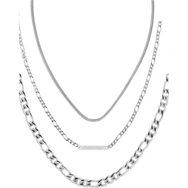 Calvin Klein Jewelry Womens Chain Necklaces Color Silver Model 35700002Calvin Klein Jewelry Womens Chain Necklaces Color Silver Model 35700002