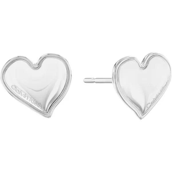 Calvin Klein Jewelry Womens ChainSilver Earrings