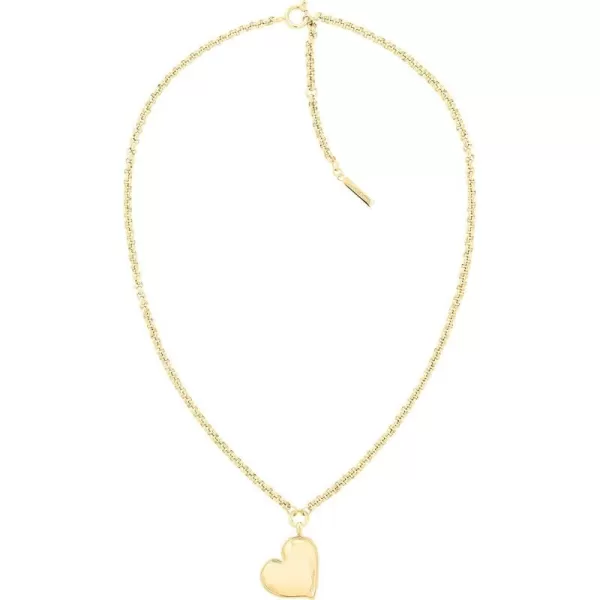 Calvin Klein Jewelry Womens ChainYellow Gold Necklace