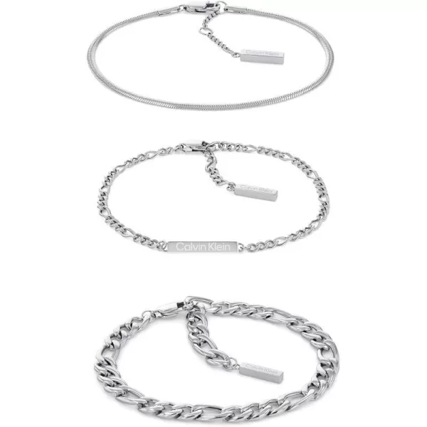 Calvin Klein Jewelry Womens Linked Chain Bracelets Color Silver Model 35700003Calvin Klein Jewelry Womens Linked Chain Bracelets Color Silver Model 35700003