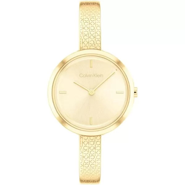 Calvin Klein Ladies Timeless Beauty Watch CollectionChampagne