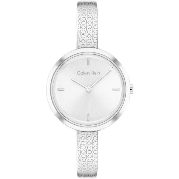 Calvin Klein Ladies Timeless Beauty Watch CollectionSilver