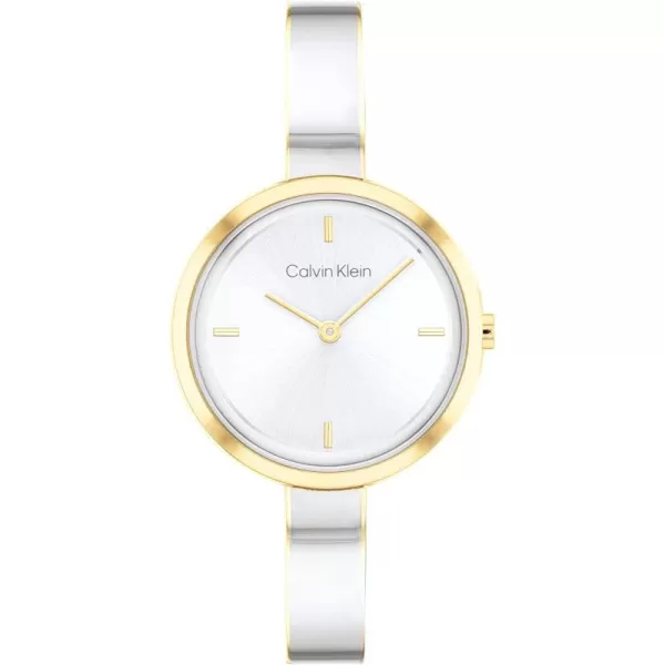 Calvin Klein Ladies Timeless Beauty Watch CollectionTwo Tone