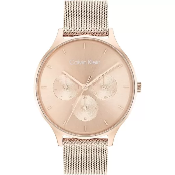 Calvin Klein Ladies Timepieces Grace and StyleCarnation MultiFunction