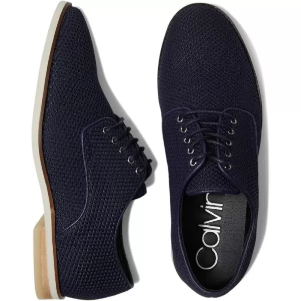 Calvin Klein Mens Aggussie Oxford FlatNavy Kniit 402