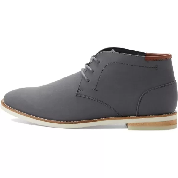 Calvin Klein Mens Alory Chukka BootDark GrayTan