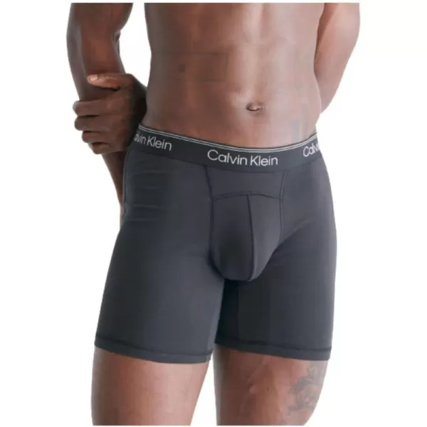 Calvin Klein Mens Athletic Active Boxer BriefBlack