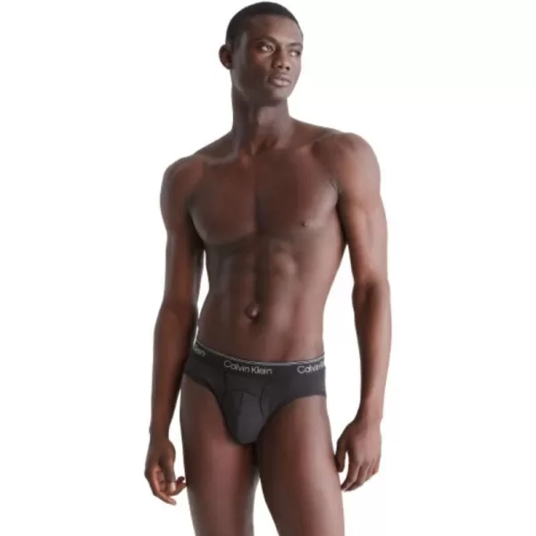 Calvin Klein Mens Athletic Active Hip BriefBlack