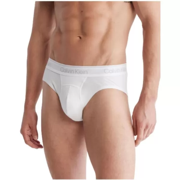 Calvin Klein Mens Athletic Active Hip BriefWhite