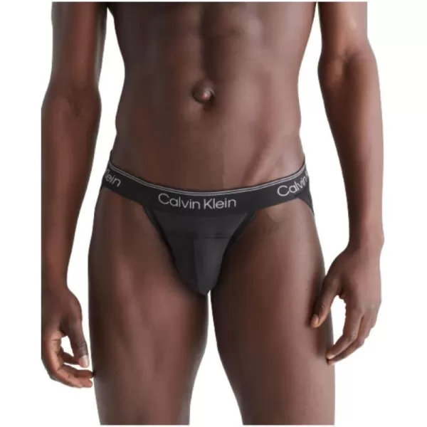 Calvin Klein Mens Athletic Active Jock StrapBlack