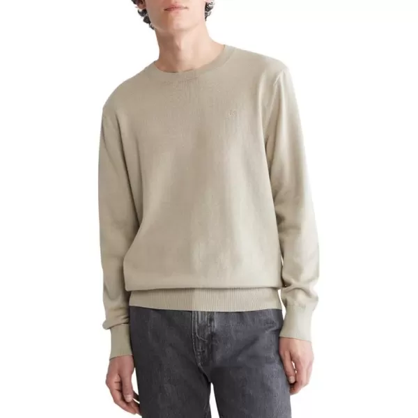 Calvin Klein Mens Compact Cotton Crewneck SweaterSeneca Rock