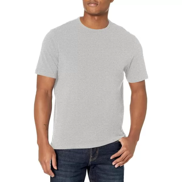 Calvin Klein Mens Cotton Stretch Lounge Short Sleeve CrewneckGrey Heather