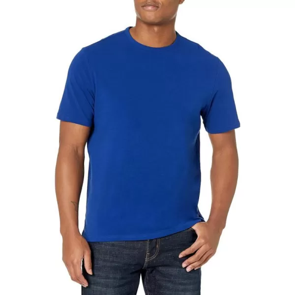 Calvin Klein Mens Cotton Stretch Lounge Short Sleeve CrewneckMidnight Blue