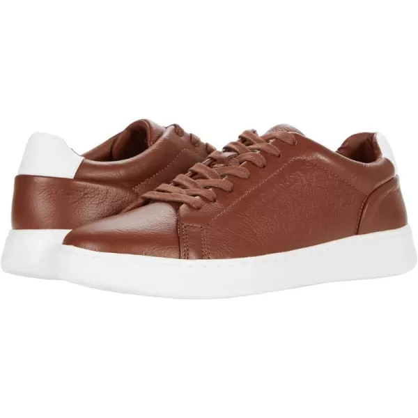 Calvin Klein Mens Falconi SneakerBrown Leather 201