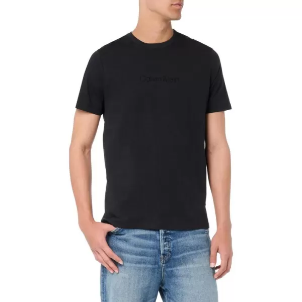 Calvin Klein Mens Graphic TeeBlack Beauty