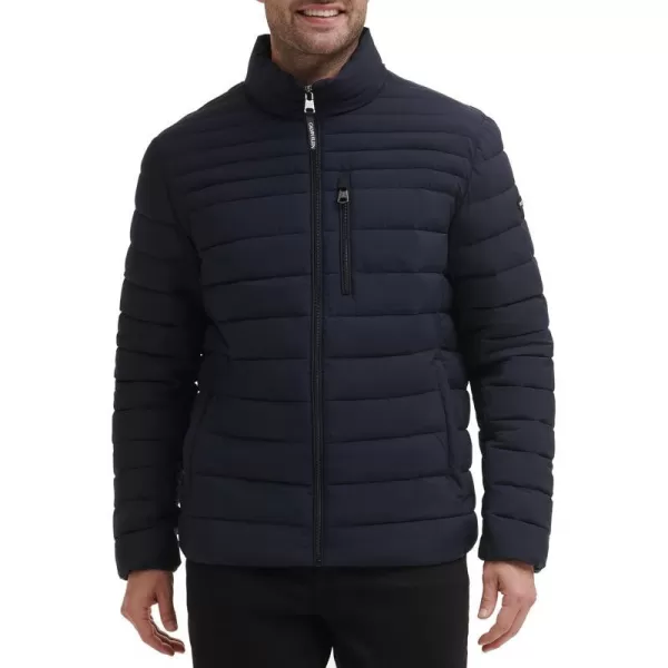 Calvin Klein Mens Lightweight Water Resistant Packable Down Puffer Jacket Standard and Big amp Tall Navy XLargeCalvin Klein Mens Lightweight Water Resistant Packable Down Puffer Jacket Standard and Big amp Tall Navy XLarge